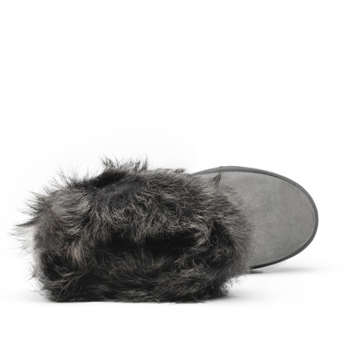 picture of the top of the australian fur winter boots