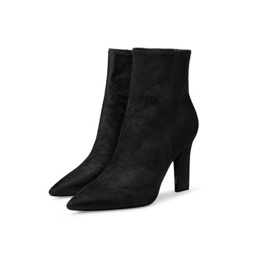 sexy high heel leather ankle boots sexy womens boots with pointed toe
