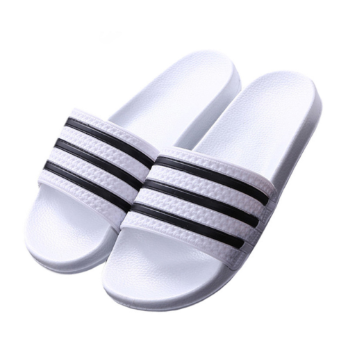 3 Stripe Sandal Flip Flops white